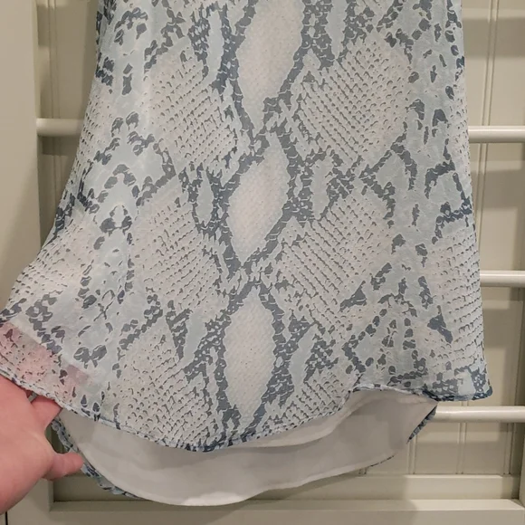 Lavender Brown Silk Tank, EUC - Picture 3 of 8